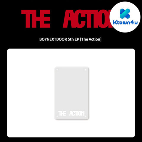 BOYNEXTDOOR - 5th EP [The Action] Weverse Albums Ver. / GIFT - Baro7 Best Kpop Store