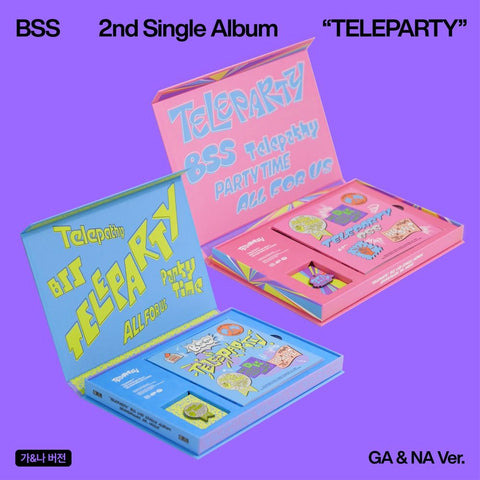 BSS - 2nd Single Album [TELEPARTY] Standard Ver. - Baro7 Best Kpop Store