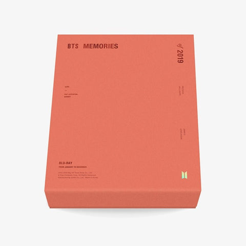 BTS - MEMORIES OF 2019 [BLU - RAY] - Baro7 Best Kpop Store