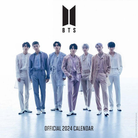 BTS - OFFICIAL BTS 2024 SQUARE CALENDAR - Baro7 Best Kpop Store