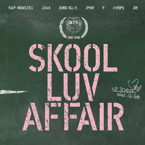 BTS - SKOOL LUV AFFAIR [2ND MINI ALBUM] - Baro7 Best Kpop Store