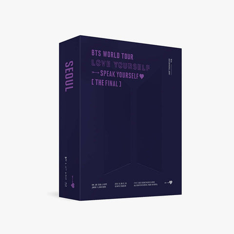 BTS - WORLD TOUR ‘LOVE YOURSELF : SPEAK YOURSELF’ [THE FINAL] BLU - RAY - Baro7 Best Kpop Store