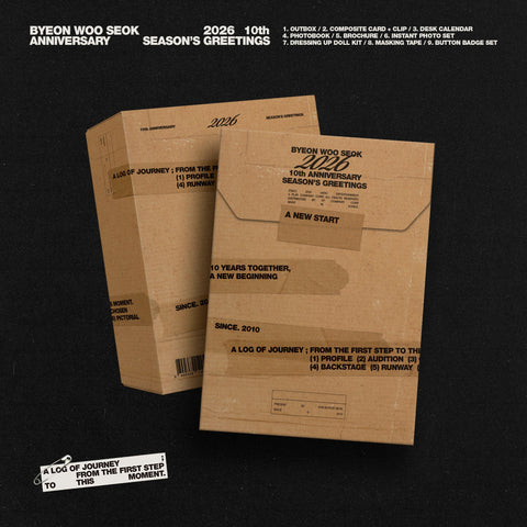 BYEON WOO SEOK - 2026 10th ANNIVERSARY SEASON'S GREETINGS - Baro7 Best Kpop Store