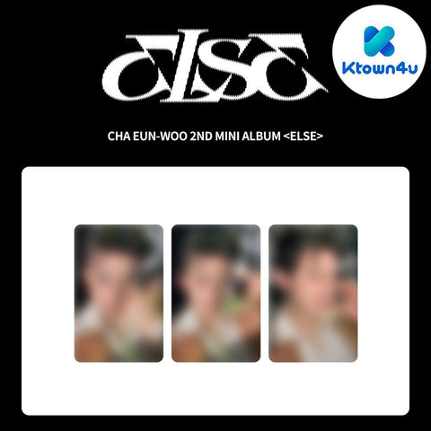 CHA EUN WOO (ASTRO) - 2nd Mini Album [ELSE] Kiwee Ver. / GIFT - Baro7 Best Kpop Store