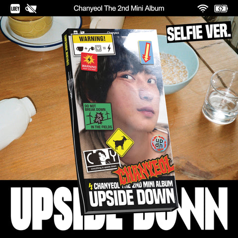 CHANYEOL - 2nd Mini Album [Upside Down] Selfie Ver. - Baro7 Best Kpop Store