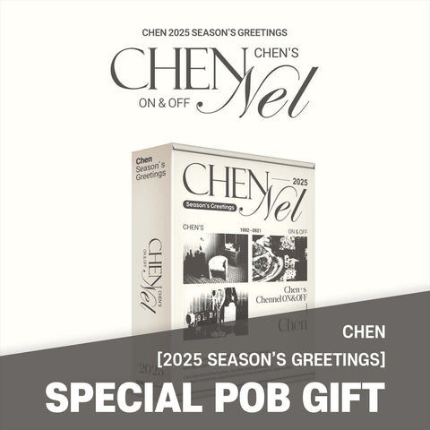 CHEN - 2025 SEASON'S GREETINGS [Chen's Chennel ON & OFF] / GIFT - Baro7 Best Kpop Store