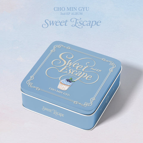 CHO MIN GYU - 2nd EP [Sweet Escape] Tin Case Ver. - Baro7 Best Kpop Store