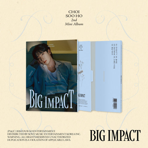 CHOI SOOHO - 2nd Mini Album [BIG IMPACT] PHOTO BOOK Ver. - Baro7 Best Kpop Store