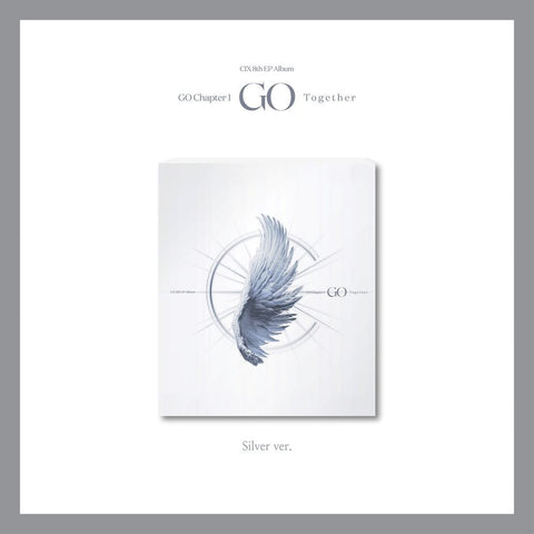 CIX - 8th Mini Album [GO Chapter 1 : GO Together] Silver Ver. - Baro7 Best Kpop Store