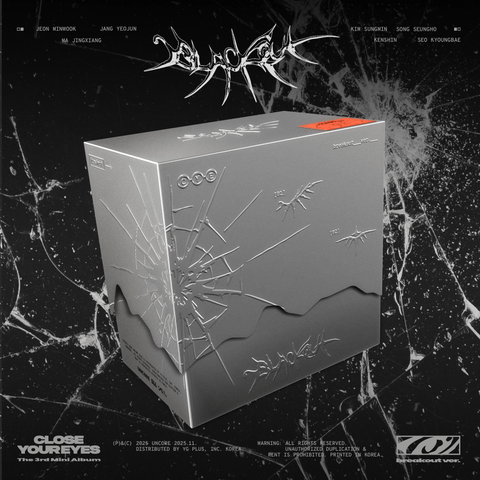 CLOSE YOUR EYES - 3rd Mini Album [blackout] breakout Ver. - Baro7 Best Kpop Store