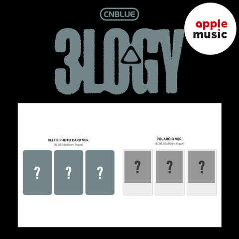 CNBLUE - 3rd Album [3LOGY] SLEEVE Ver. / GIFT - Baro7 Best Kpop Store