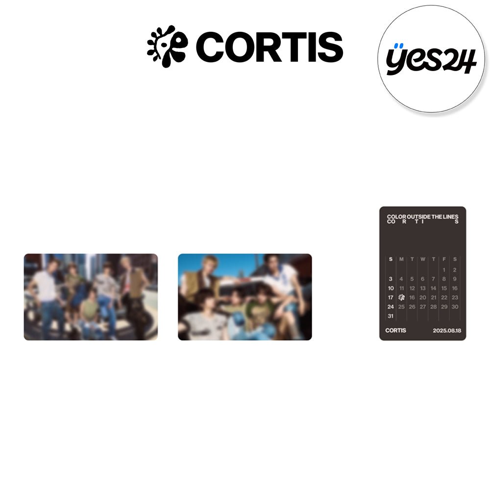 SET] CORTIS - 1st EP [COLOR OUTSIDE THE LINES] Weverse Albums Ver