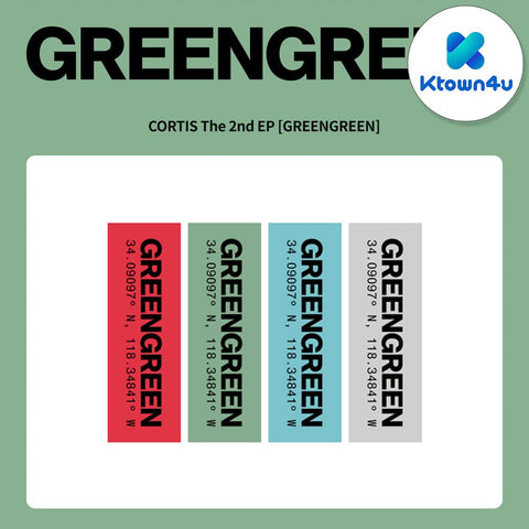 CORTIS - 2nd EP [GREENGREEN] Weverse Albums Ver. / GIFT - Baro7 Best Kpop Store