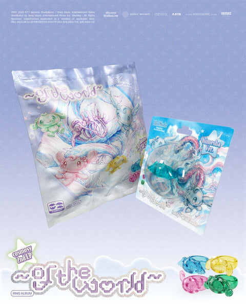 cosmosy - 2nd EP [~ of the world ~] Ring Album - Baro7 Best Kpop Store