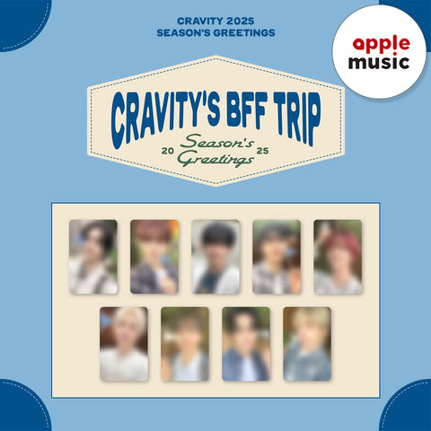 CRAVITY - 2025 SEASON'S GREETINGS [CRAVITY BFF TRIP] / GIFT - Baro7 Best Kpop Store