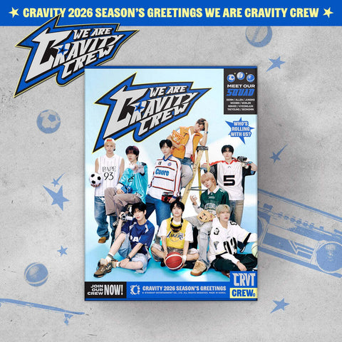 CRAVITY - 2026 SEASON'S GREETINGS [WE ARE CRAVITY CREW] - Baro7 Best Kpop Store
