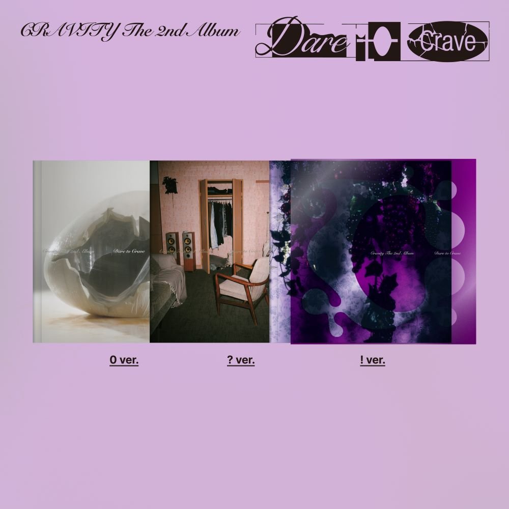 CRAVITY キノ kit アルバム 新品未開封 2種セット CRAVITY - 2nd Album [Dare to Crave] Standard Ver. / GIFT - Baro7