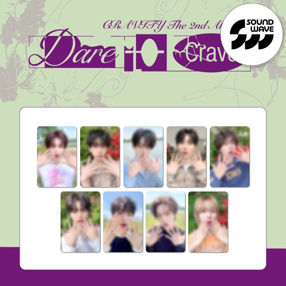 CRAVITY - 2nd Album [Dare to Crave] Standard Ver. / GIFT - Baro7
