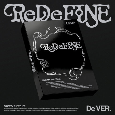 CRAVITY - 8th Mini Album [ReDeFINE] DE Ver. - Baro7 Best Kpop Store
