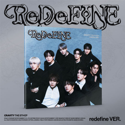 CRAVITY - 8th Mini Album [ReDeFINE] redefine Ver. - Baro7 Best Kpop Store