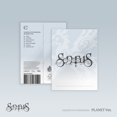 CRAVITY - EP [sonorous] PLANET Ver. (Limited) - Baro7 Best Kpop Store