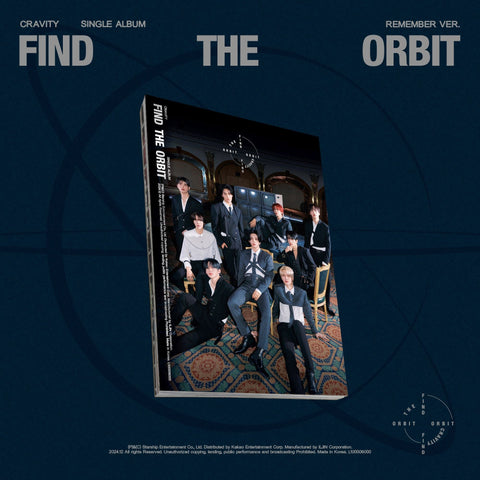 CRAVITY - Single Album [FIND THE ORBIT] REMEMBER Ver. - Baro7 Best Kpop Store