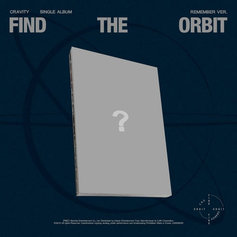 CRAVITY - Single Album [FIND THE ORBIT] REMEMBER Ver. - Baro7 Best Kpop Store