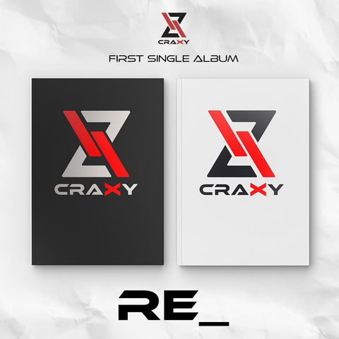 CRAXY - 1st Single Album [RE_] - KPOPHERO