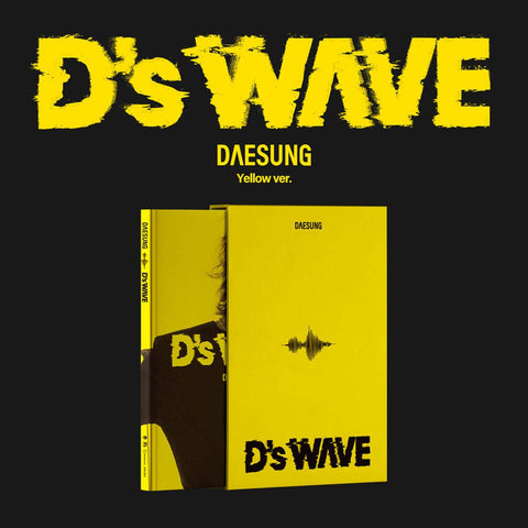 DAESUNG - 1st Mini Album [D’s WAVE] Yellow Ver. - Baro7 Best Kpop Store