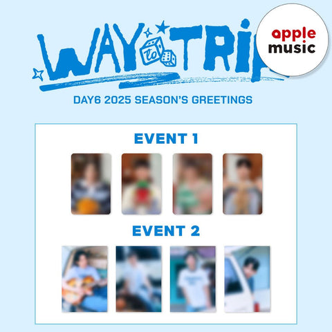 DAY6 - 2025 SEASON'S GREETINGS [Way to Trip] / GIFT - Baro7 Best Kpop Store