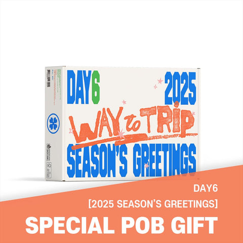 DAY6 - 2025 SEASON'S GREETINGS [Way to Trip] / GIFT - Baro7 Best Kpop Store