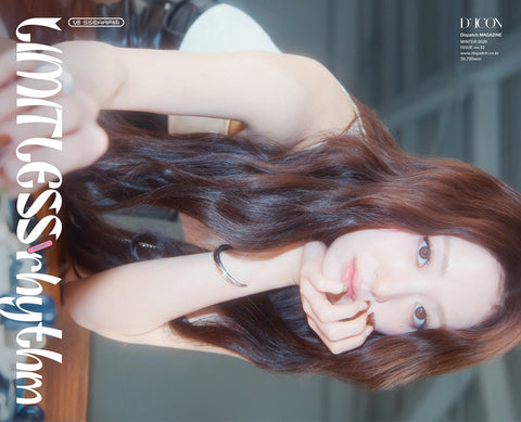 DICON VOLUME N°32 LE SSERAFIM LIMITLESS RHYTHM - Cover : LE SSERAFIM HUH YUNJIN TYPE A - Baro7 Best Kpop Store