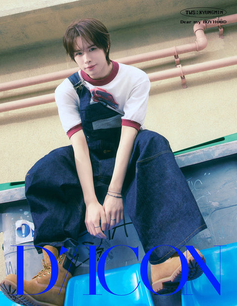 DICON VOLUME N°34 TWS DEAR MY BOYHOOD - Cover : TWS KYUNGMIN TYPE A - Baro7 Best Kpop Store