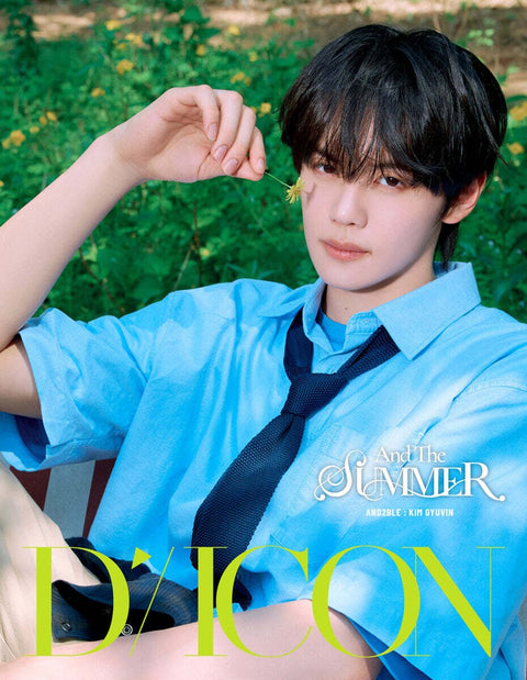 DICON VOLUME N°35 AND2BLE AND THE SUMMER - Cover : AND2BLE KIM GYUVIN TYPE A - Baro7 Best Kpop Store