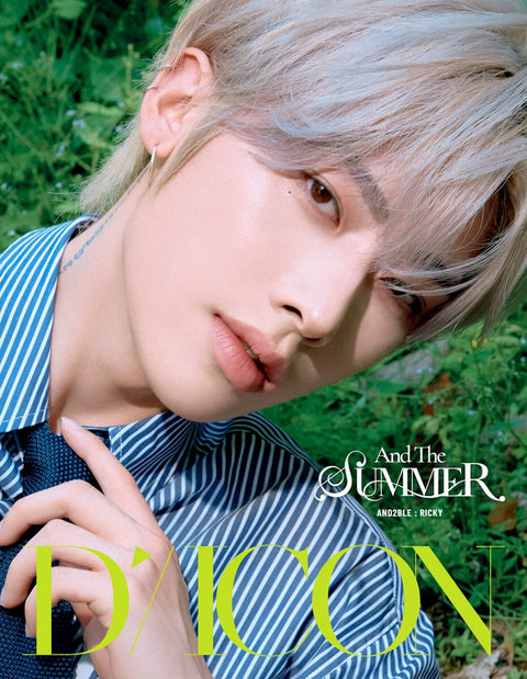 DICON VOLUME N°35 AND2BLE AND THE SUMMER - Cover : AND2BLE RICKY TYPE A - Baro7 Best Kpop Store