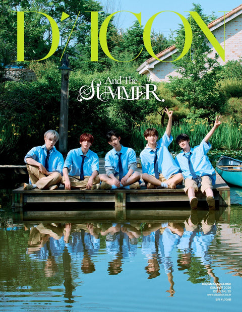 DICON VOLUME N°35 AND2BLE AND THE SUMMER - Cover : AND2BLE YOO SEUNGEON TYPE A - Baro7 Best Kpop Store