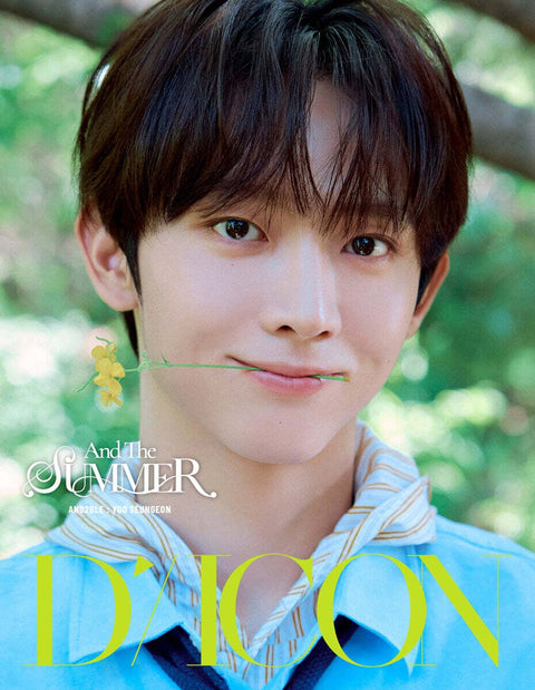 DICON VOLUME N°35 AND2BLE AND THE SUMMER - Cover : AND2BLE YOO SEUNGEON TYPE A - Baro7 Best Kpop Store