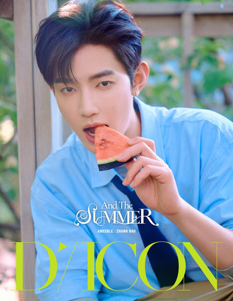 DICON VOLUME N°35 AND2BLE AND THE SUMMER - Cover : AND2BLE ZHANG HAO TYPE A - Baro7 Best Kpop Store