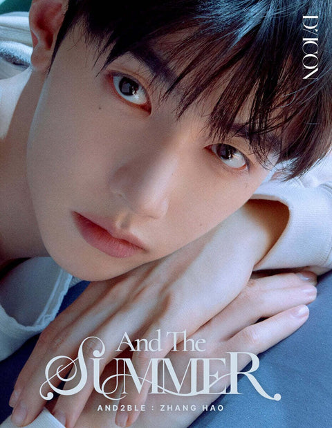 DICON VOLUME N°35 AND2BLE AND THE SUMMER - Cover : AND2BLE ZHANG HAO TYPE B - Baro7 Best Kpop Store