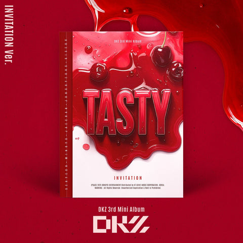 DKZ - 3rd Mini Album [TASTY] INVITATION Ver. - Baro7 Best Kpop Store