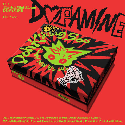 D.O. - 4th Mini Album [DOPAMINE] POP Ver. / GIFT - Baro7 Best Kpop Store