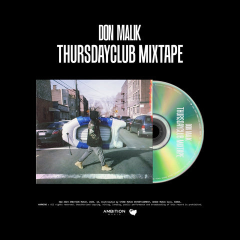 DON MALIK - [THURSDAYCLUB MIXTAPE] - Baro7 Best Kpop Store