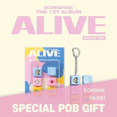 DONGHAE - 1st Album [ALIVE] KEYCAP Ver. / GIFT - Baro7 Best Kpop Store