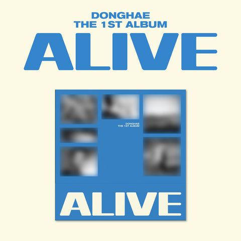 DONGHAE - 1st Album [ALIVE] Photobook Ver. / GIFT - Baro7 Best Kpop Store