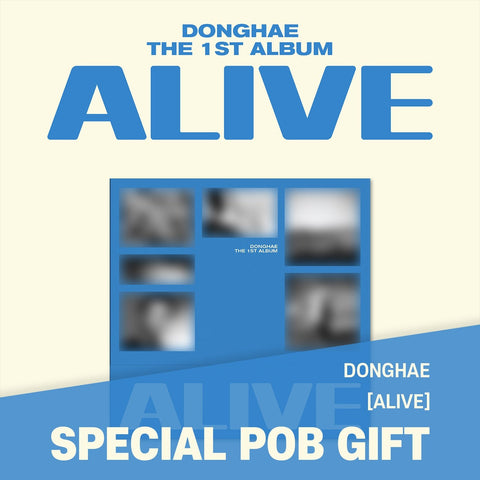 DONGHAE - 1st Album [ALIVE] Photobook Ver. / GIFT - Baro7 Best Kpop Store