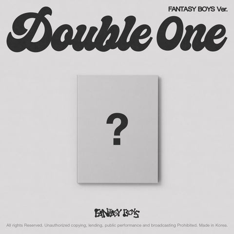 Double 0ne - Mini Album [Xpert] FANTASY BOYS Ver. - Baro7 Best Kpop Store