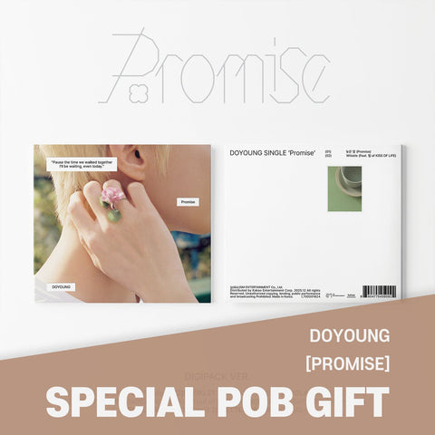 DOYOUNG - Single [Promise] DIGIPACK Ver. / GIFT - Baro7 Best Kpop Store