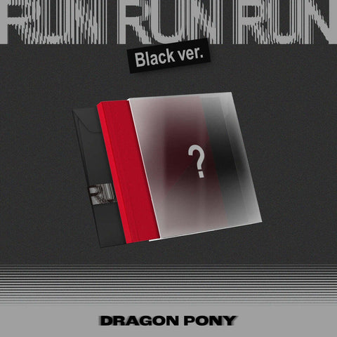 Dragon Pony - EP [RUN RUN RUN] BLACK Ver. - Baro7 Best Kpop Store