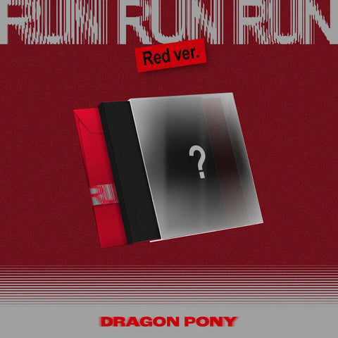 Dragon Pony - EP [RUN RUN RUN] RED Ver. - Baro7 Best Kpop Store