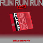 Dragon Pony - EP [RUN RUN RUN] RED Ver. / GIFT - Baro7 Best Kpop Store